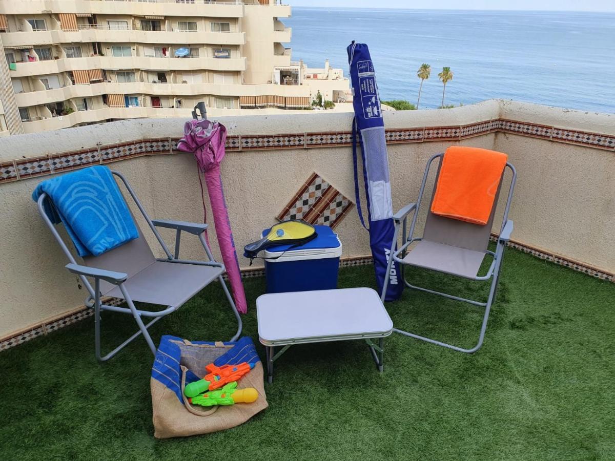 Benalbeach. Espectacular Terraza, Vistas Al Mar. Benalmádena Kültér fotó